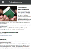 Tablet Screenshot of boligtvistnemnda.no